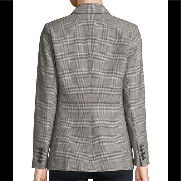 NWT Rebecca Minkoff Celia Check Blazer - Picture 3 of 12